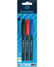 Fineliner flomaster Schneider Topliner 967, 0.4 mm - Set od 3 boje