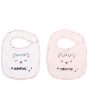 Set podbradaka KikkaBoo - Bear with me, Pink, 2 komada -1