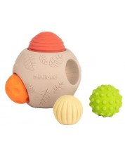 Senzorne kuglice Miniland - Eco Big Sensory Balls, 5 komada -1