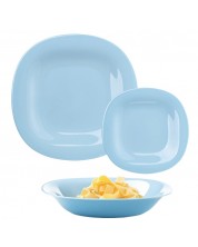 Set pribora za jelo Luminarc - Carine, Light Blue, 18 dijelova, svijetlo plavi -1