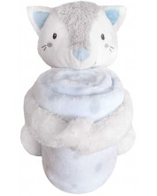 Set igračaka s dekicom KikkaBoo - Little Fox -1