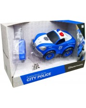 Montažna igračka Raya Toys - Policijski auto City Police