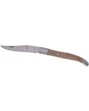 Sklopivi nož Laguiole - s drškom od bijelog hrasta -1