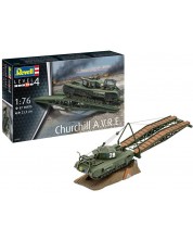 Sastavljeni model Revell - Tenk Churchill -1