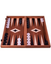 Set šah i Backgammon Manopoulos - Mahagonij -1