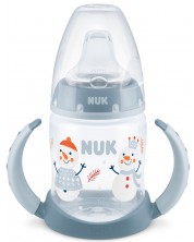 Bočica za sok Nuk First Choice - Snow, 150 ml, sivo -1
