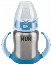 Bočica od nehrđajućeg čelika Nuk First Choice - 150 ml, plava -1