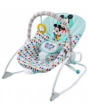 Ležaljka s glazbom i vibracijama Bright Starts Disney Baby - Mickey Mouse, Original Bestie