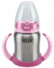 Boca od nehrđajućeg čelika Nuk First Choice - 150 ml, ružičasta -1