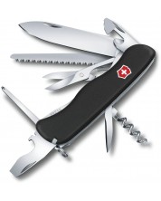 Švicarski džepni nož Victorinox - Outrider, crni, blister