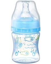 Bočica sa širokim grlom Babyono - 402/03, plava, 120 ml -1