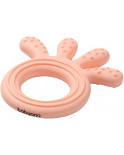 Silikonska grickalica Babyono - Hobotnica, roza -1