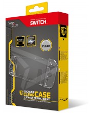 Zaštitno kućište SteelPlay - Dockable Clear Case, prozirni (Nintendo Switch)  -1