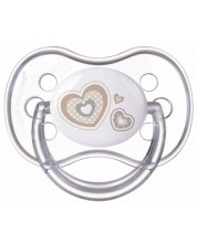 Silikonska duda varalica Canpol - Newborn Baby, 6-18 mjeseci, srce