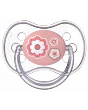 Silikonska duda varalica Canpol - Newborn Baby, 6-18 mjeseci, cvijet