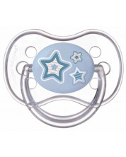 Silikonska duda varalica Canpol - Newborn Baby, 6-18 mjeseci, Zvezda