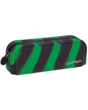Silikonska pernica Cool Pack Tube - Zebra Green -1