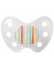 Silikonska duda Baby Nova - Dentistar, pruge, veličina 2 -1
