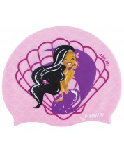 Silikonska kapa za plivanje Finis - Sirena, ružičasta -1