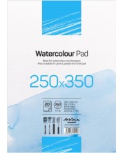 Blok za crtanje Drasca Watercolour pad - 20 listova, 25х35 cm