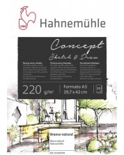 Blok za crtanje Hahnemuhle Concept Sketch & Draw - A3, 20 listova