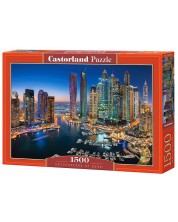 Puzzle Castorland od 1500 dijelova - Neboderi u Dubaiju