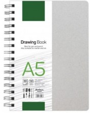 Blok za crtanje Drasca Drawing book, 190g, 50 listova, A5 -1