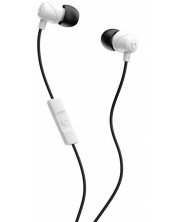 Slušalice s mikrofonom Skullcandy - Jib, bijele/crne -1