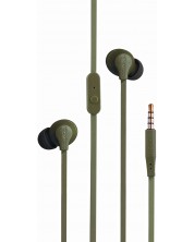 Slušalice s mikrofonom Boompods - Sportline, zelene -1