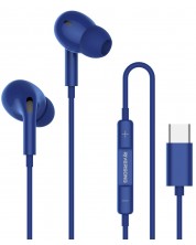 Slušalice s mikrofonom Riversong - Melody T1+, plave -1