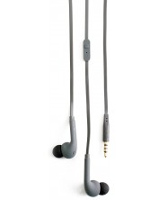 Slušalice s mikrofonom Boompods - Bassline, sive -1