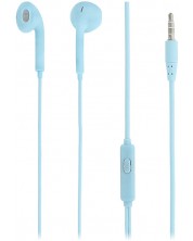 Slušalice s mikrofonom Tellur - Fly, plave -1