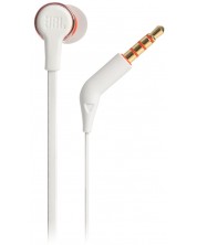 Slušalice s mikrofonom JBL - Tune 210, bijelo/ružičaste -1