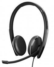 Slušalice s mikrofonom Sennheiser - EPOS Adapt 165, USB-C, crne -1
