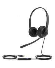 Slušalice s mikrofonom Yealink - UH34, MS, USB-A, crne -1