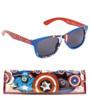 Sunčane naočale u PVC etuiju Cerba - Marvel, Captain America -1