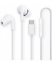 Slušalice s mikrofonom Xiaomi - Type-C Earphones, bijele -1