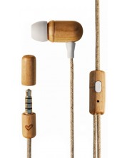Slušalice s mikrofonom Energy Sistem - Eco, Cherry Wood	 -1
