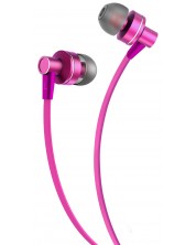 Slušalice s mikrofonom Riversong - Spirit T, ružičaste -1