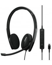 Slušalice EPOS I Sennheiser - ADAPT 160 USB-C Duo HD NC USB, crnе