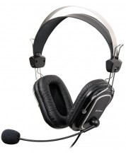 Slušalice s mikrofonom A4tech - HS-50, crne -1
