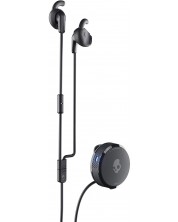 Bežične slušalice s mikrofonom Skullcandy - Vert Clip, crne