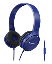 Slušalice s mikrofonom Panasonic - RP-HF100ME-A, plave -1