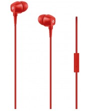 Slušalice s mikrofonom ttec - Pop In-Ear Headphones, crvene