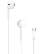 Slušalice s mikrofonom Apple - EarPods USB-C, bijele -1