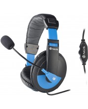 Slušalice s mikrofonom NGS - MSX9 PRO, plave -1