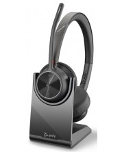 Slušalice s mikrofonom Poly - Voyager 4320 MS UC Stereo, USB-A, crne -1