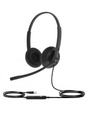 Slušalice s mikrofonom Yealink - UH34 Lite, MS, USB-A, crne -1