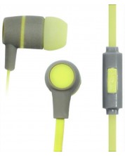 Slušalice s mikrofonom Vakoss - SK-214G, zelene -1