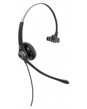 Slušalice s mikrofonom Axtel - PRO Mono NC WB, crne -1